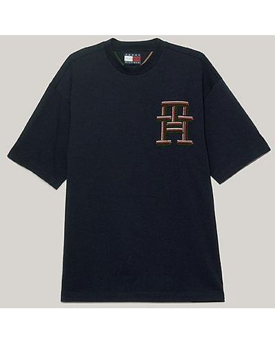 Tommy Hilfiger Tommy x Pendleton Archive Fit T-Shirt mit New York-Streifen - Blau