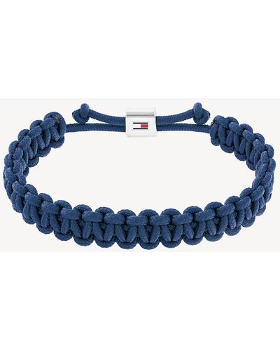 Tommy Hilfiger Blue Knotted Bracelet