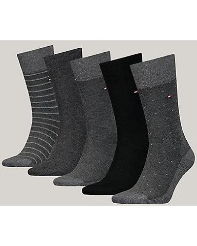 Tommy Hilfiger Pack de 5 pares de calcetines Classics - Negro