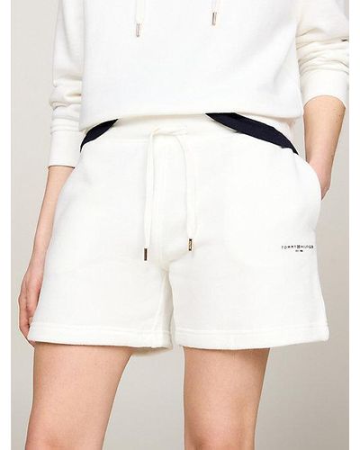 Tommy Hilfiger 1985 Collection Signature Relaxed Fit Shorts - Weiß