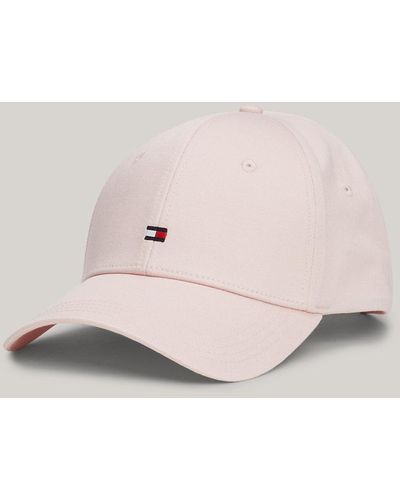 Tommy Hilfiger Essential Flag Embroidery Baseball Cap - Pink
