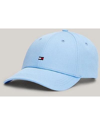 Tommy Hilfiger Essential Baseball-Cap mit aufgestickter Flag - Blau