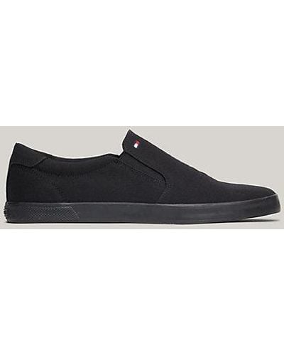 Tommy Hilfiger Zapatillas sin cordones Essential Iconic - Negro