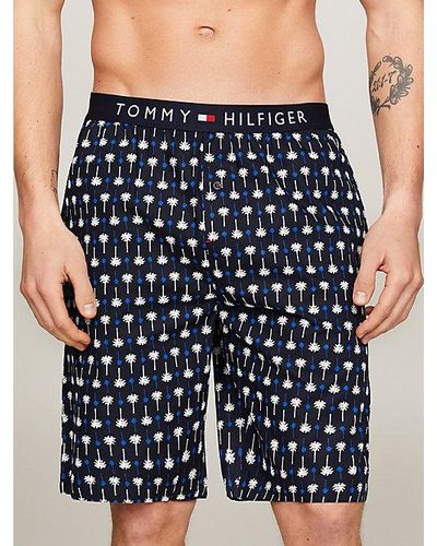 Tommy Hilfiger Th Original Pyjamashort - Blauw