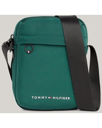 Tommy Hilfiger Essential Small Reporter Bag - Green