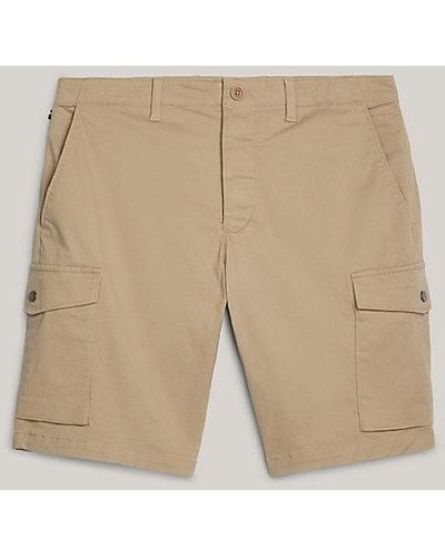 Tommy Hilfiger Adaptive Harlem Relaxed Fit Cargo-Shorts - Natur