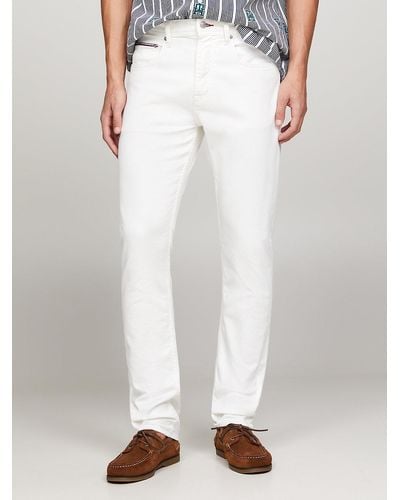 Tommy Hilfiger Houston Tapered White Jeans