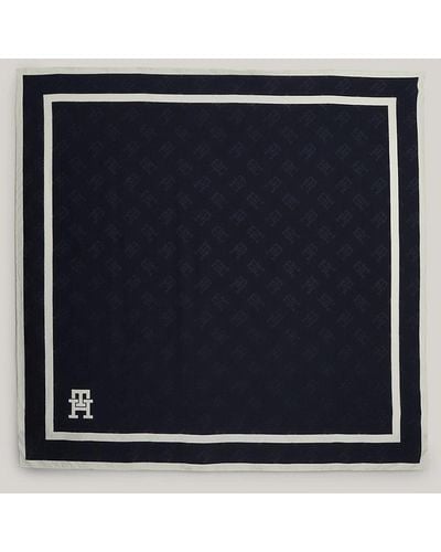 Tommy Hilfiger Prep Square Scarf - Blue