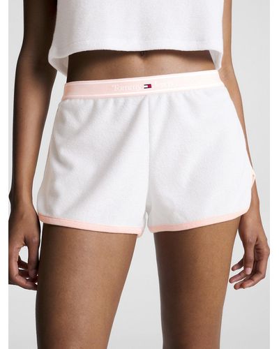 Tommy Hilfiger Short jambe ample Essential Lounge - Blanc