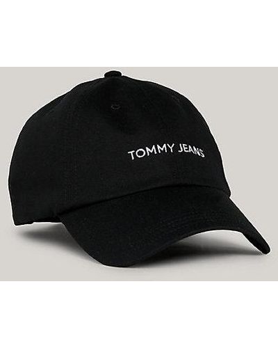 Tommy Hilfiger Baseball-Cap mit Logo vorne - Schwarz