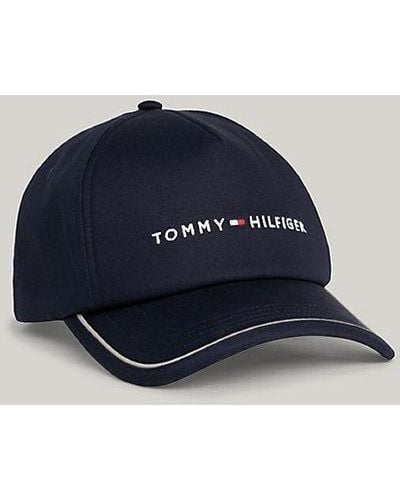 Tommy Hilfiger Soft Baseballpet Met Logo - Blauw
