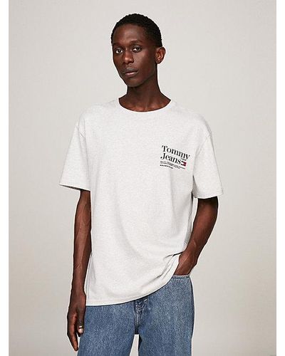 Tommy Hilfiger Modern T-Shirt mit Rückenlogo - Weiß