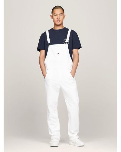 Tommy Hilfiger Ethan Classics Straight White Dungarees