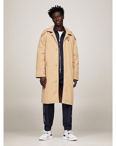 Tommy Hilfiger Th Warm Car Coat - Naturel