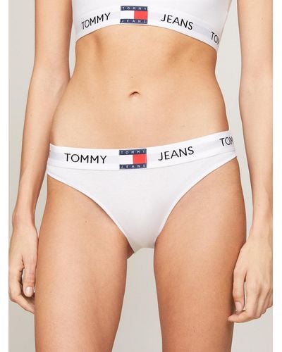 Tommy Hilfiger Heritage Repeat Logo Waistband Briefs - Blue