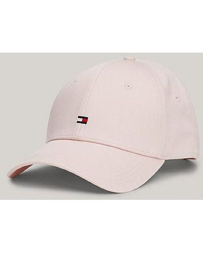 Tommy Hilfiger Essential Baseball-Cap mit aufgestickter Flag - Pink