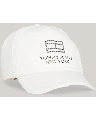 Tommy Hilfiger Logo Baseball Cap - White