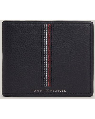 Tommy Hilfiger Casual Leather Bifold Wallet - Blue
