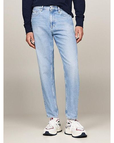Tommy Hilfiger Varsity Explorer Isaac Relaxed Tapered Jeans - Blau