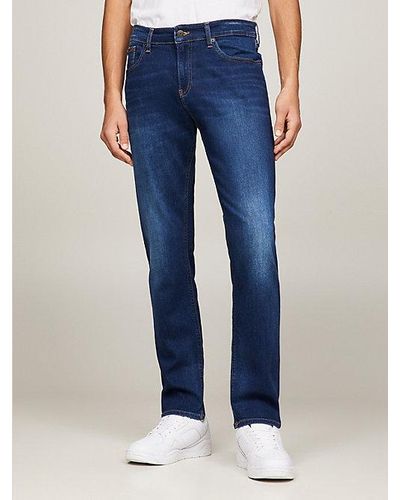 Tommy Hilfiger Ryan Relaxed Fit Jeans mit Fade-Effekt - Blau