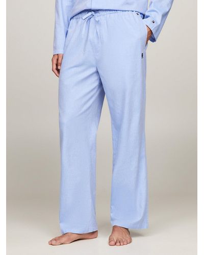 Tommy Hilfiger Th Monogram Lounge Trousers - Blue