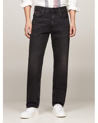 Tommy Hilfiger Moore Straight Tapered Black Jeans