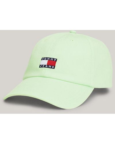 Tommy Hilfiger Heritage Logo Embroidery Baseball Cap - Green