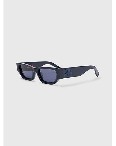 Tommy Hilfiger Gafas de sol cat-eye con montura ancha - Azul