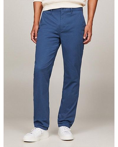 Tommy Hilfiger 1985 Collection Denton Straight Fit Chinos - Blau