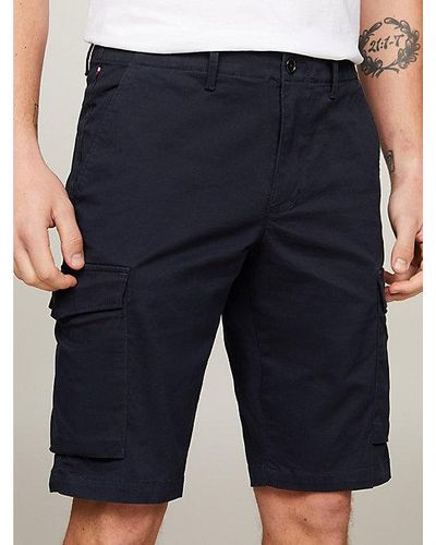 Tommy Hilfiger 1985 Relaxed Cargoshort - Blauw