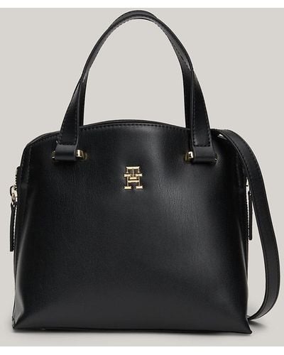 Tommy Hilfiger Th Modern Small Tote - Black