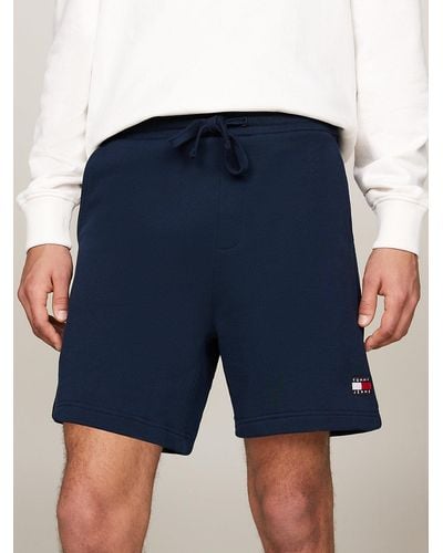 Tommy Hilfiger Tommy Badge Sweat Shorts - Blue