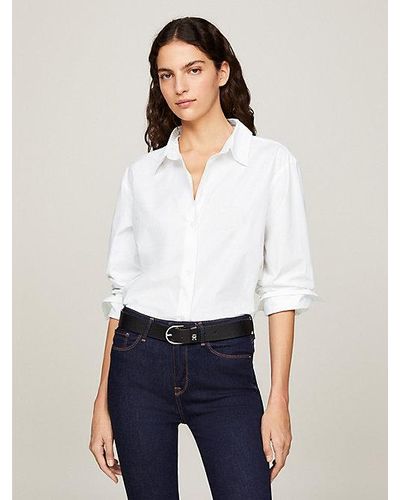 Camisas Tommy Hilfiger de mujer | Rebajas en línea, hasta el 51 % de  descuento | Lyst