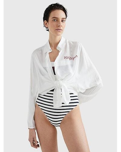 Beg Vacature bord Tommy Hilfiger-Overhemden voor dames | Online sale met kortingen tot 51% |  Lyst NL