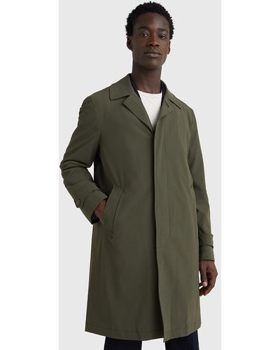 Tommy Hilfiger Light Trench Coat - Green