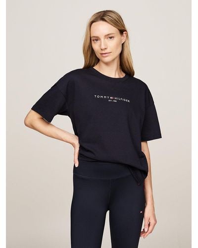 Tommy Hilfiger Sport Th Cool Relaxed T-shirt - Blue