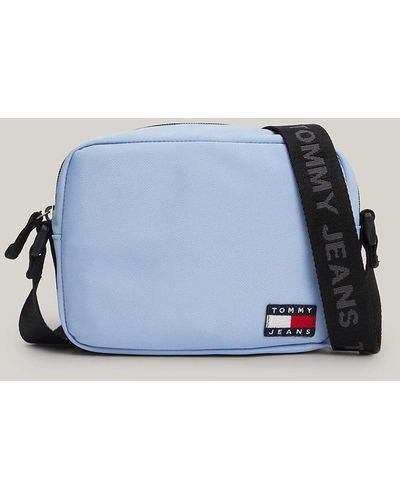 Tommy Hilfiger Petit sac bandoulière Essential à badge - Bleu