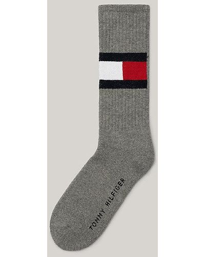 Tommy Hilfiger Socken "Flag" - Grau