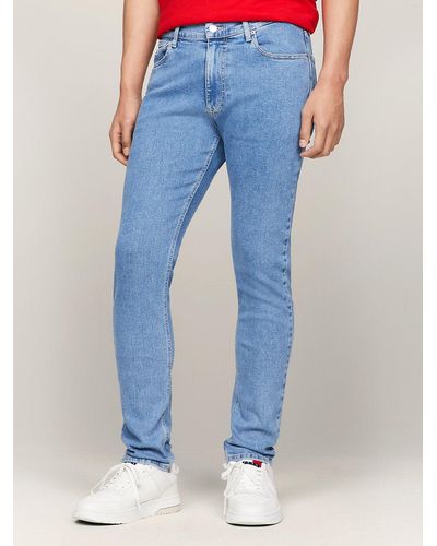 Tommy Hilfiger Simon Light Wash Skinny Jeans - Blue