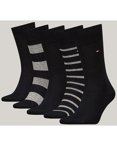 Tommy Hilfiger Coffret de 5 paires de chaussettes Classics - Noir