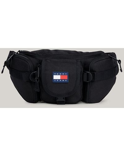 Tommy Hilfiger Zip Pocket Bum Bag - Black