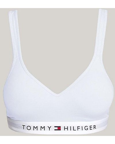 Tommy Hilfiger Th Original Padded Lift Bralette - Wit