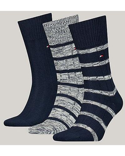 Tommy Hilfiger Pack de 3 pares de calcetines Classics - Azul