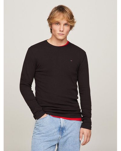 Tommy hilfiger mens long sleeve top deals