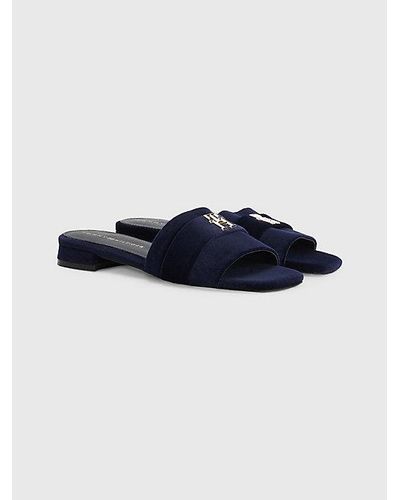 Damen-Flache Sandalen von Tommy Hilfiger Bis zu 52% Rabatt im Black Friday  Sale | Lyst DE