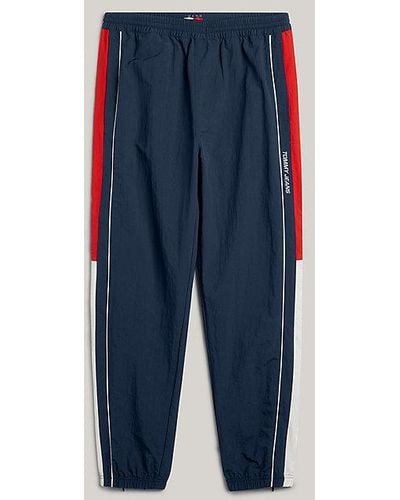 Tommy Hilfiger Tommy Jeans International Games Colour-blocked jogger - Blauw