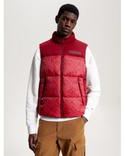 gilet tommy hilfiger rouge