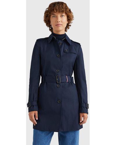 Imperméables et trench coats Tommy Hilfiger pour femme | Réductions en  ligne jusqu'à 78 % | Lyst