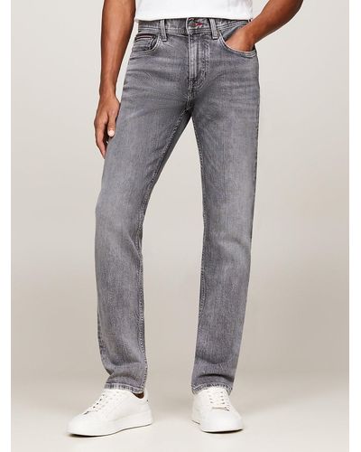 Tommy Hilfiger Denton Straight Faded Jeans - Grey