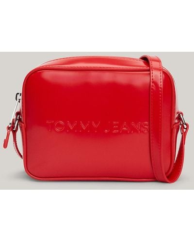 Tommy Hilfiger Essential Crossover Camera Bag - Red